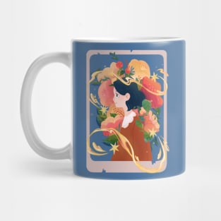 the dreaming girl T-Shirt Mug